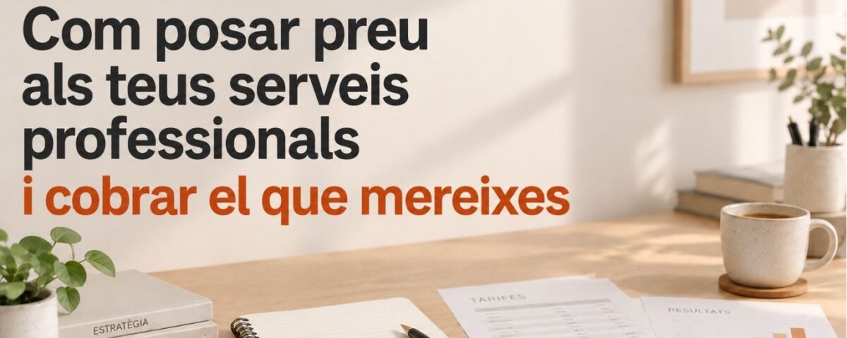 com posar preus